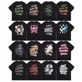 ASSC CLUB Fashion letter pattern short-sleeved T-shirt-1938  
